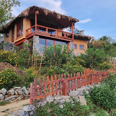 Ferienwohnung Moc Chau Peachy Garden Exterior foto