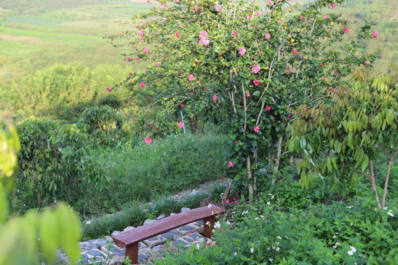 Ferienwohnung Moc Chau Peachy Garden Exterior foto